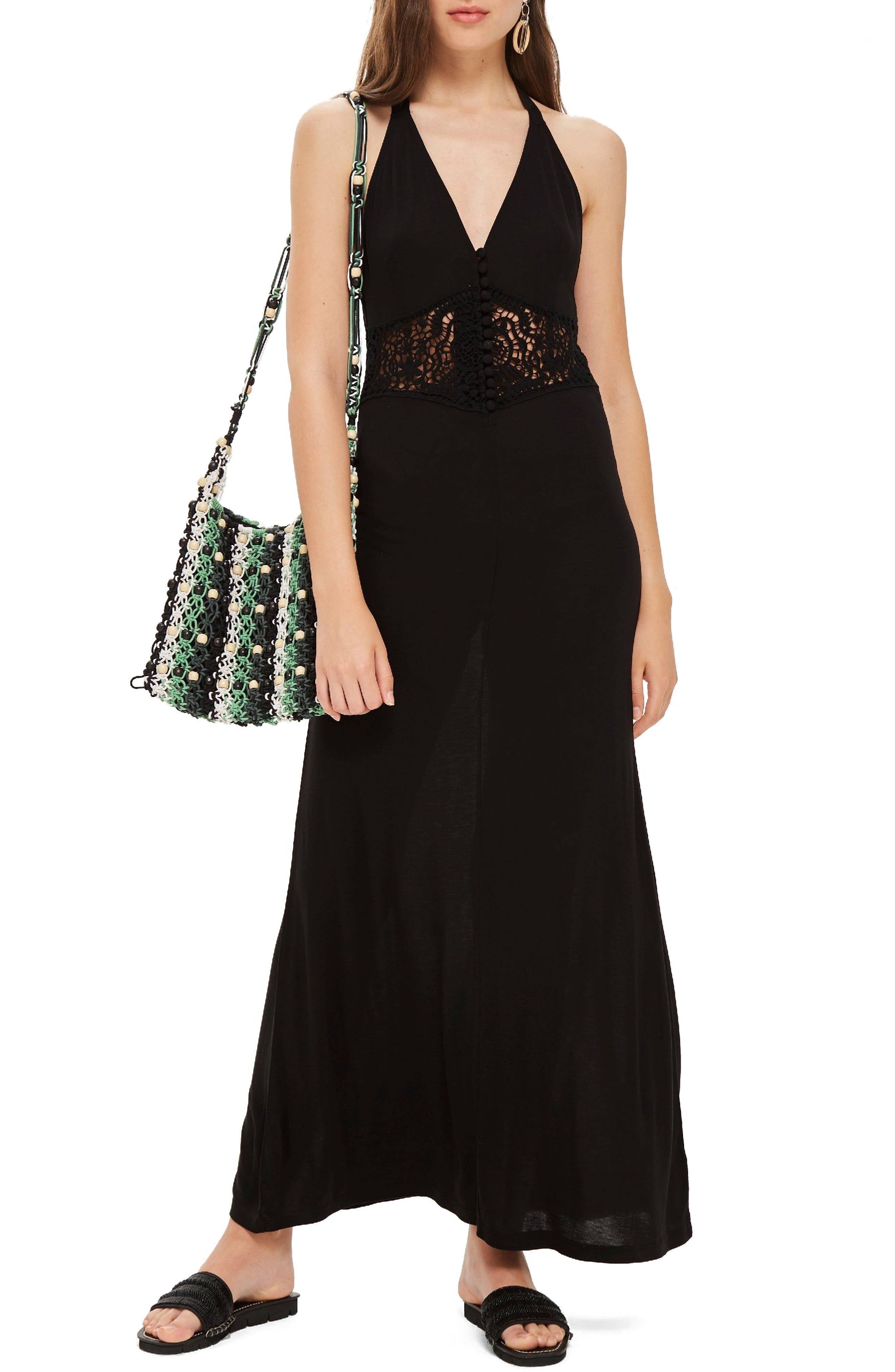 topshop crochet bag
