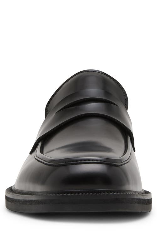 Steve Madden Nillo Penny Loafer In Black