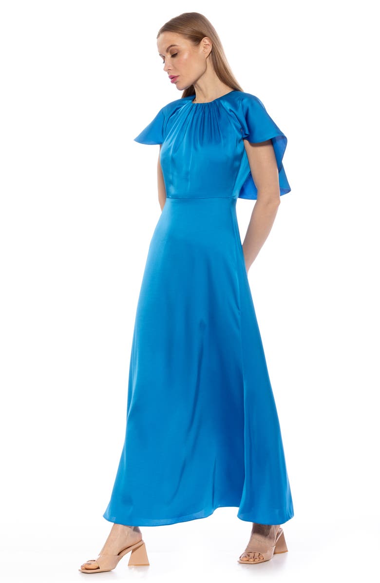Alexia Admor
 Francy Bubble Sleeve Satin Dress main image 1