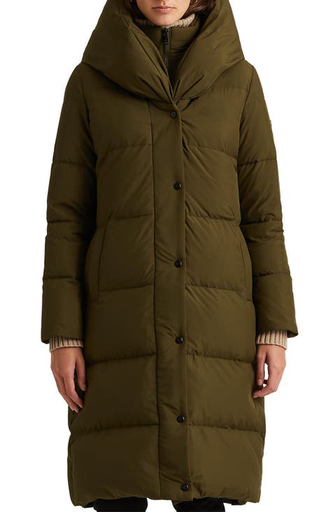 Winter Jacket Women Duck Down Coat Thick Parkas Warm Sash Tie Up