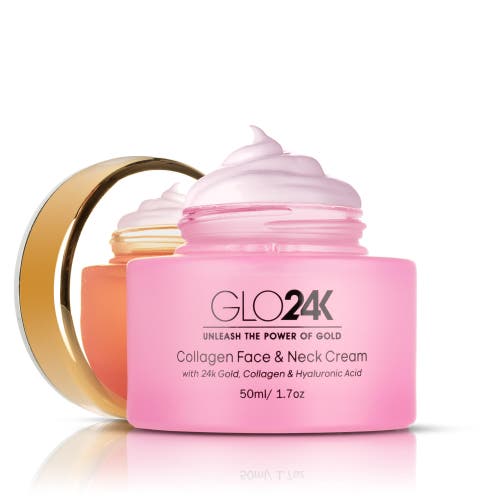 Glo24k Unleash The Power Of Gold Collagen Face & Neck Cream In Na