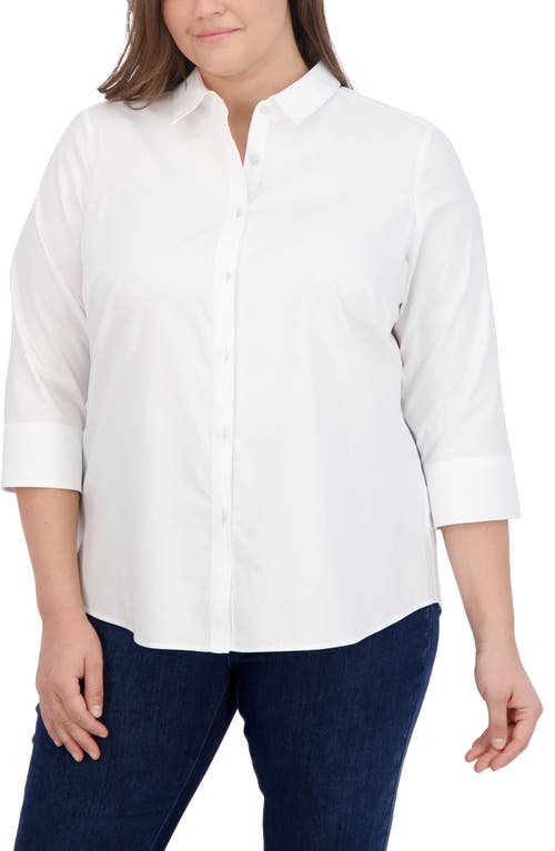Foxcroft Charlie Cotton Oxford Shirt at Nordstrom,