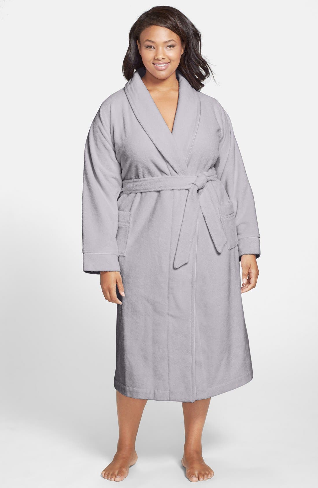Nordstrom Lingerie Terry Velour Robe (Plus Size) Nordstrom
