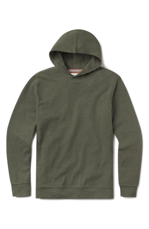 Shop The Normal Brand Puremeso Essential Hoodie In Oakmoss