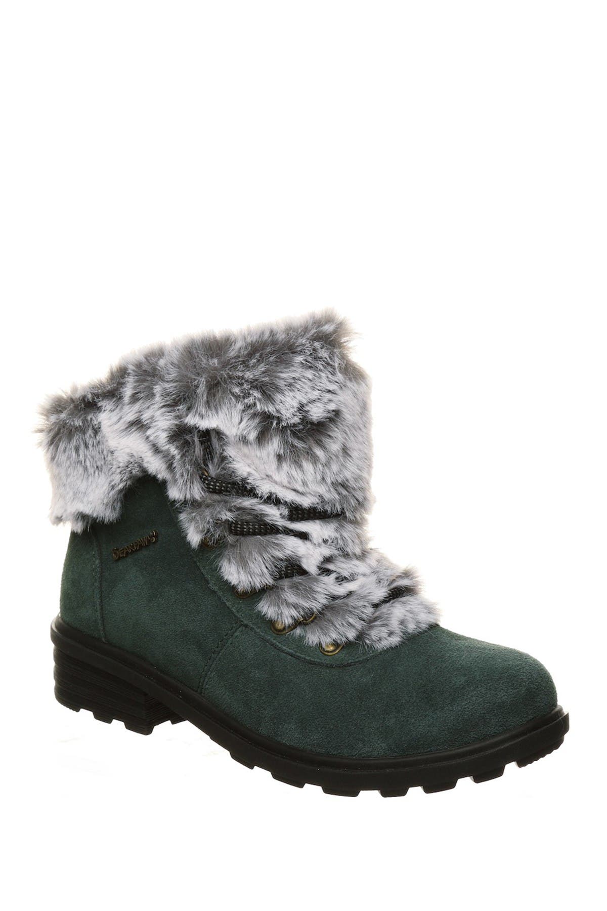 BEARPAW | Serenity Faux Fur Lace-Up 