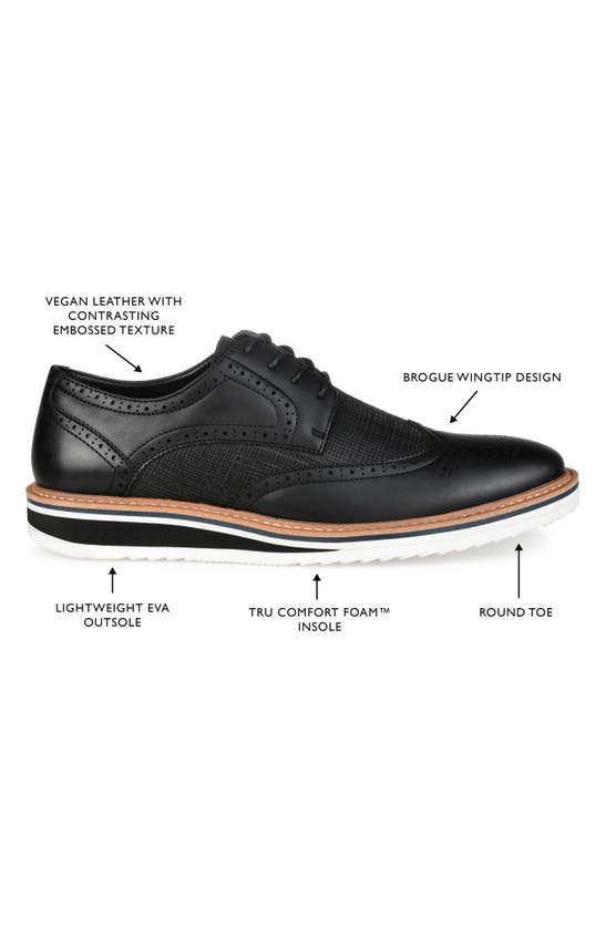 VANCE CO. VANCE CO WARRICK WINGTIP DERBY