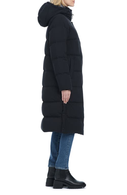 Shop Sanctuary Kayla Quilted 700 Fill Power Down Coat In Black