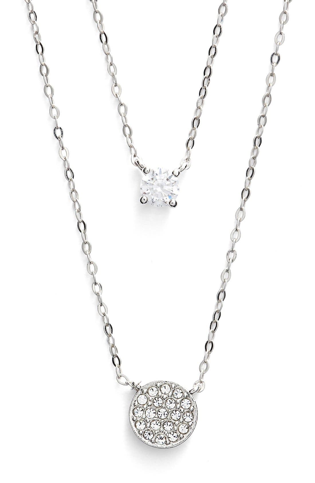 Nadri Double Pendant Necklace Nordstrom