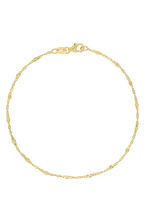 Bony Levy 14K Gold Station Bracelet in 14K Yellow Gold at Nordstrom, Size 7