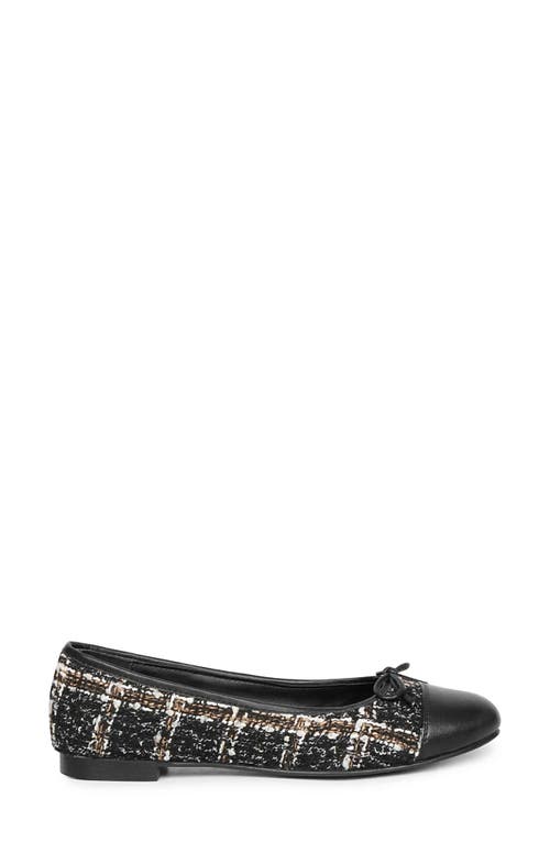 Shop Saint G Zinnia Cap Toe Ballet Flat In Black