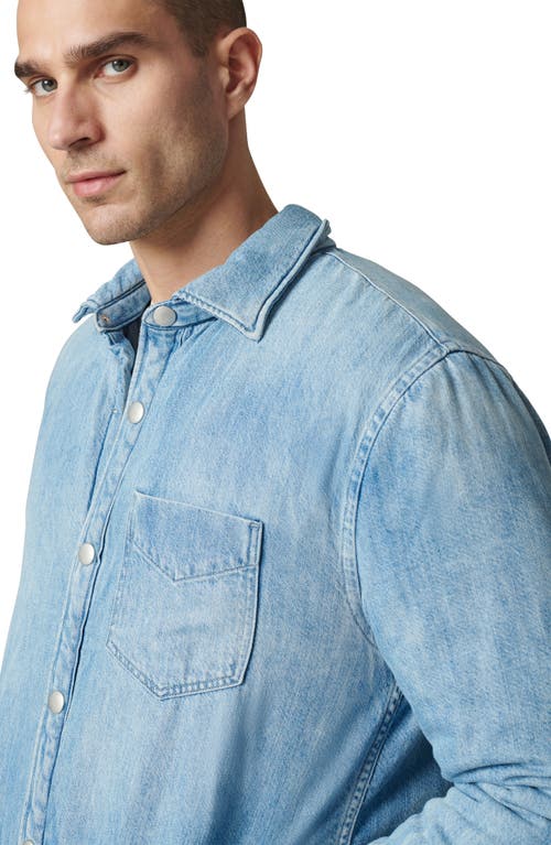 Shop Joe's Raf Denim Shirt Jacket In Puff Indigo