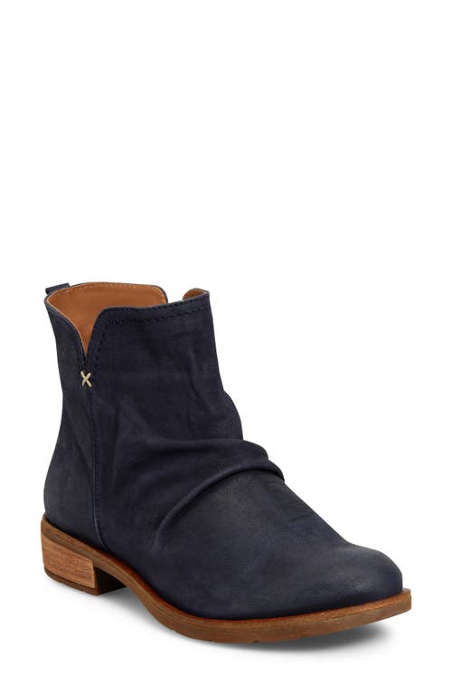 Beckie Ruched Bootie in Sky Navy