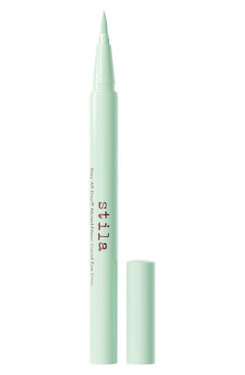 Stay All Day Muted-Neon Liquid Eye Liner in Hint Of Mint