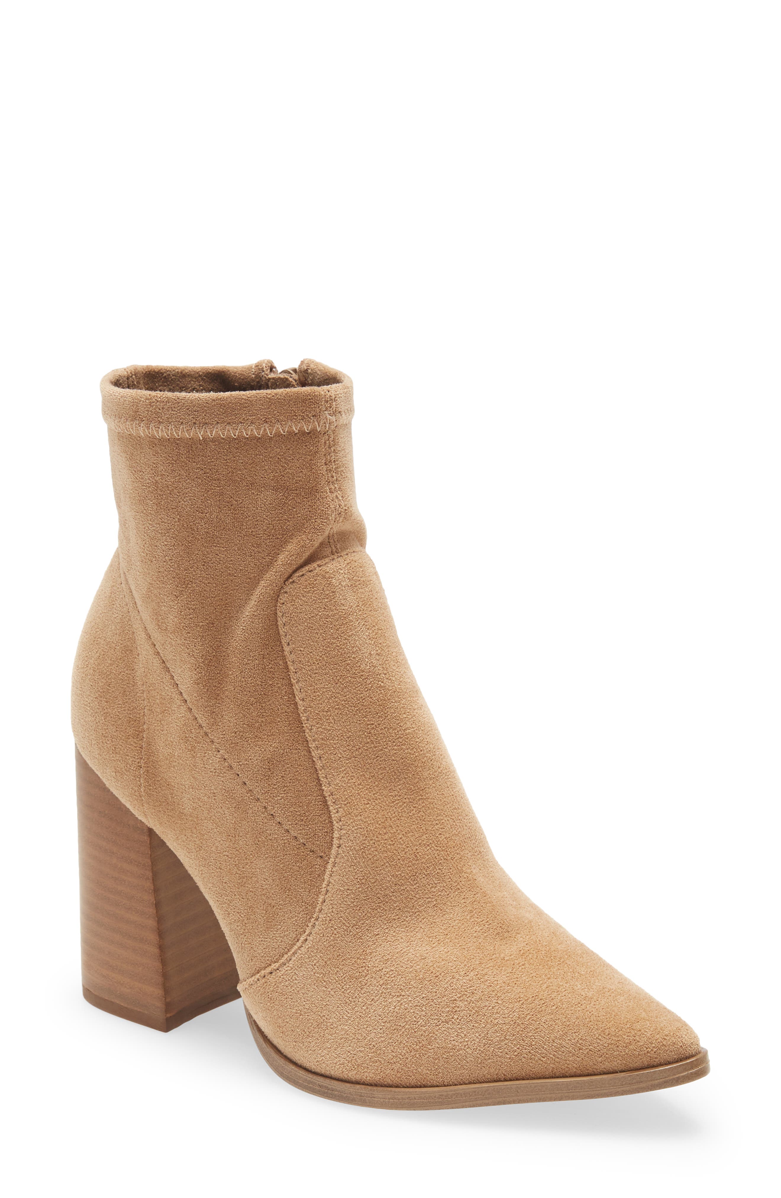 tan booties