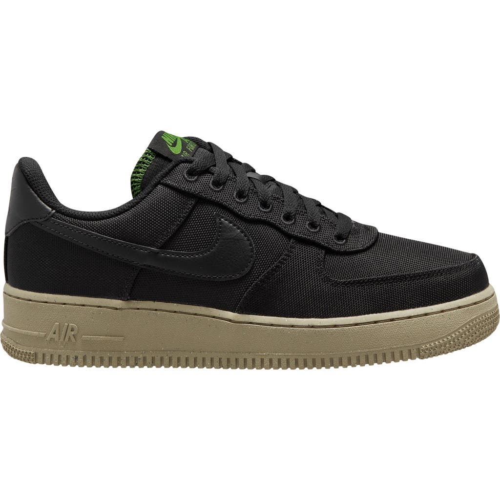 Shop Nike Air Force 1 '07 Lv8 Sneaker In Black/neutral Olive