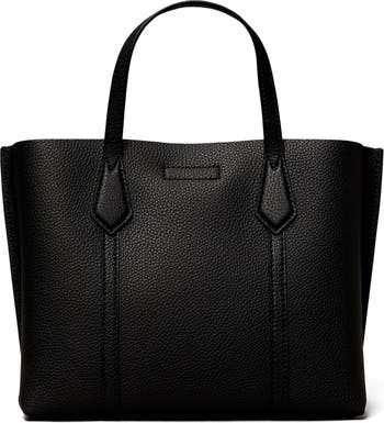 Tory Burch, Bags, Tory Burch Perry Small Triple Compartment Tote Black