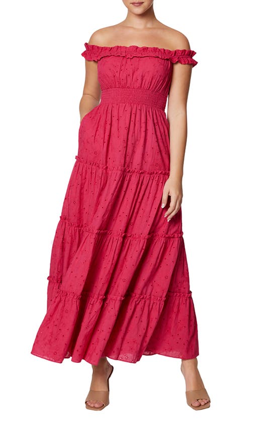 laundry shelli segal off the shoulder dress Laundry BY Shelli Segal Womens Stretch Cold Shoulder Spaghetti Strap Sweetheart Neckline Full-Length Formal Sheath Dress, Pink