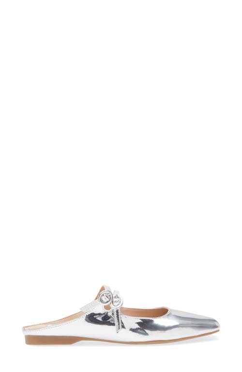 Shop Steve Madden Remee Mary Jane Mule In Silver