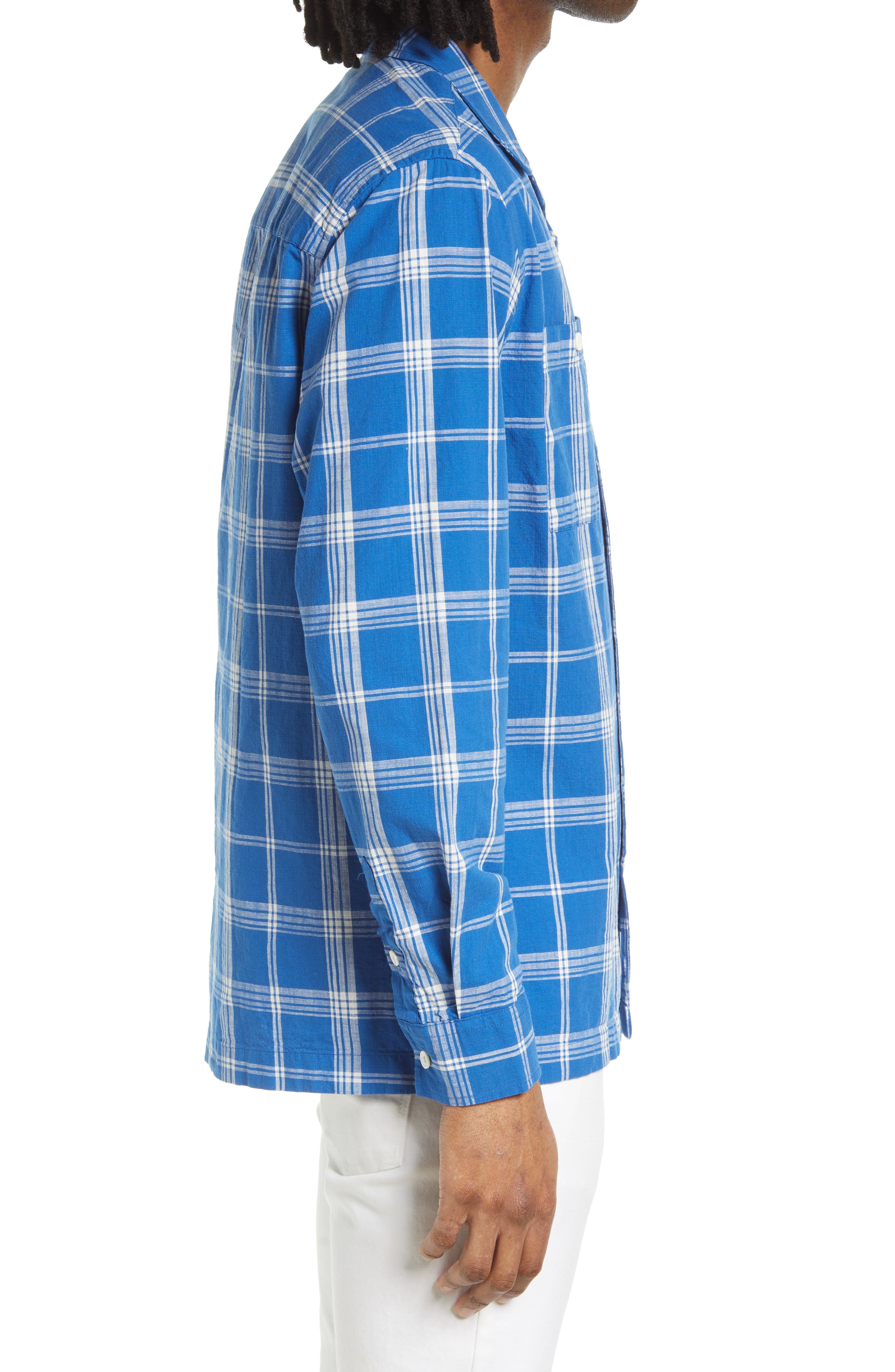 organic cotton plaid camp shirts