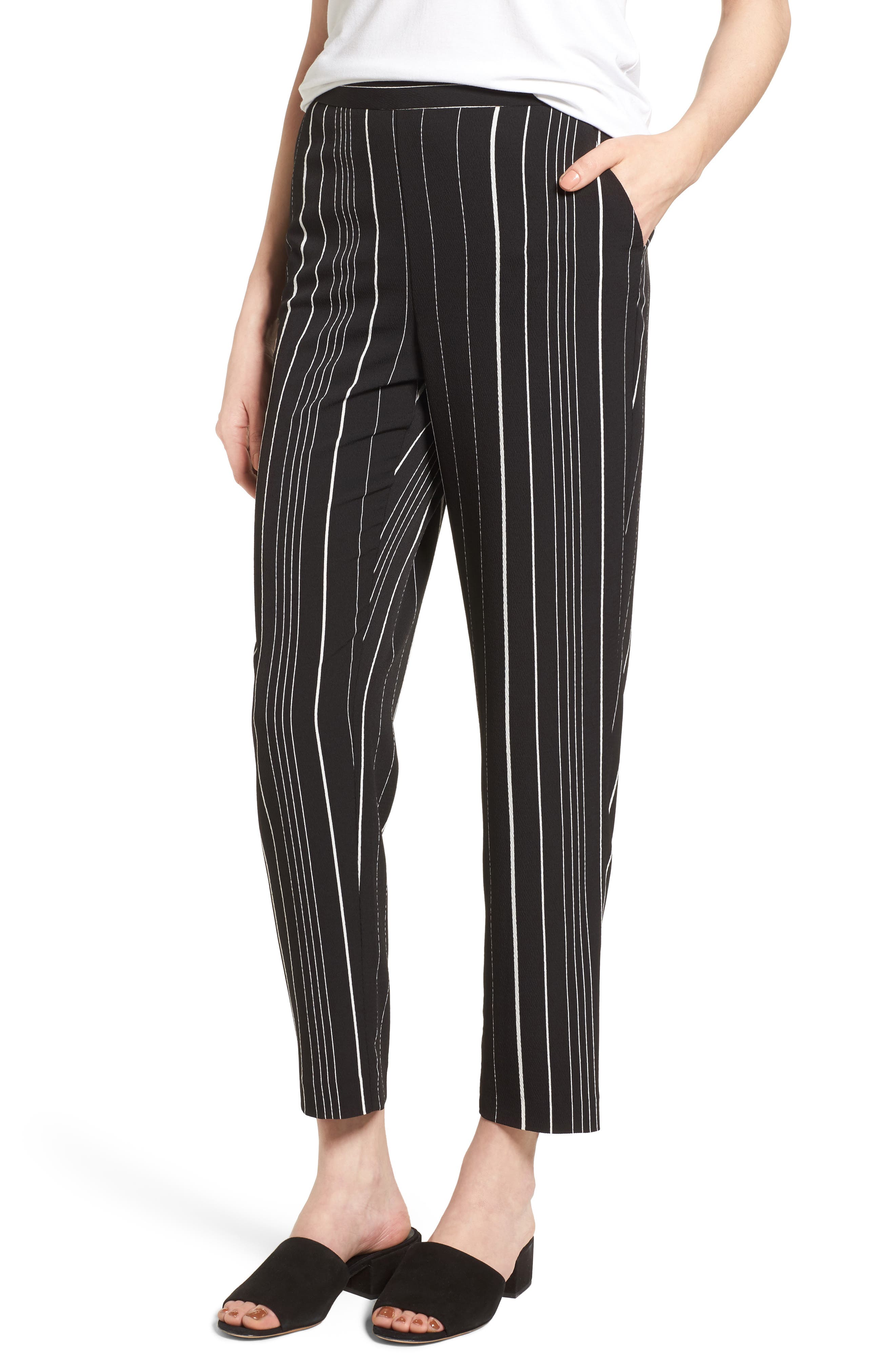 vince camuto striped pants