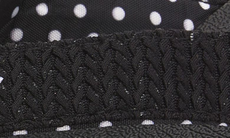 Shop Floopi Comfort Sponge Wedge Sandal In Black