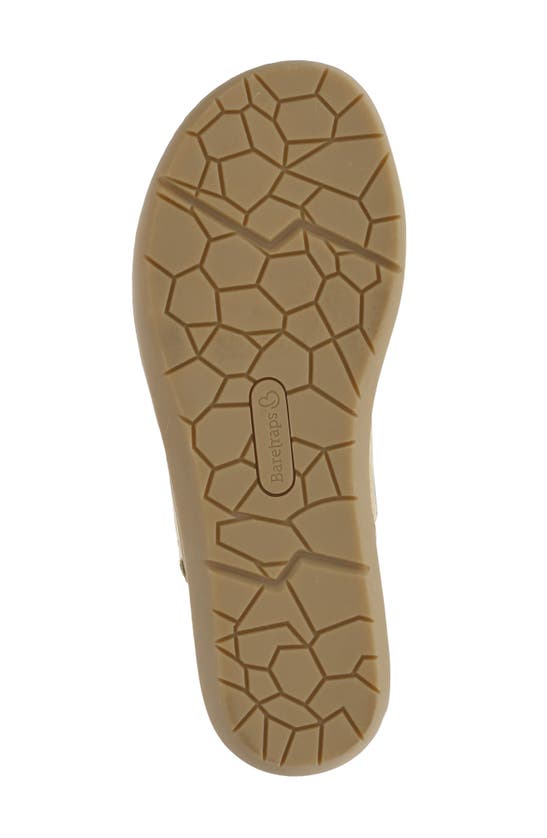 Baretraps Quincy T-strap Sandal In Old Gold