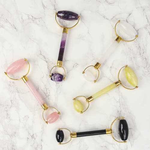 WHITE LOTUS BEAUTY WHITE LOTUS BEAUTY PREMIUM DOUBLE JADE ROLLER 