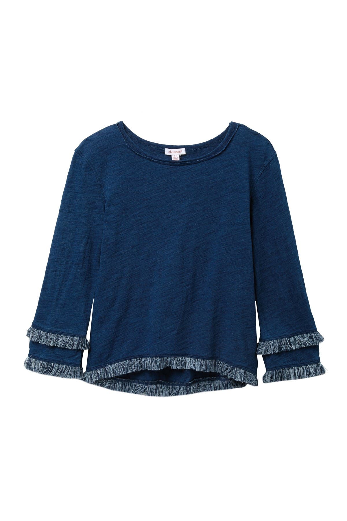 Ella Moss Girls Big Long Sleeve Top
