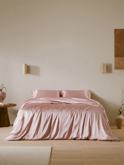 Lilysilk Pure Mulberry Silk Oxford Envelope Luxury Pillowcase In Rosy Pink