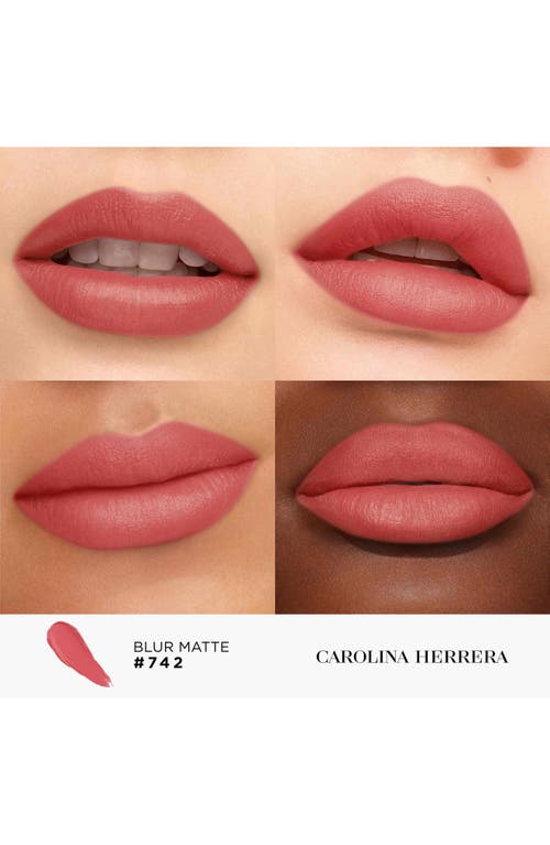 Carolina Herrera Fabulous Kiss Blur Matte Lipstick Refill In 742 Nude Couture