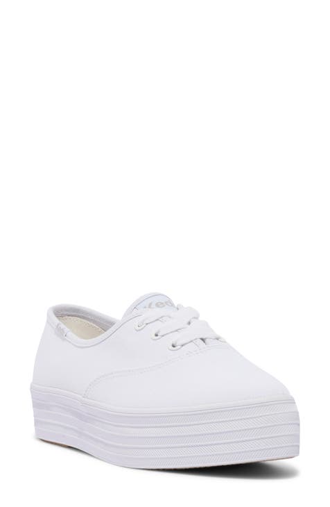 Keds white sale platform sneakers