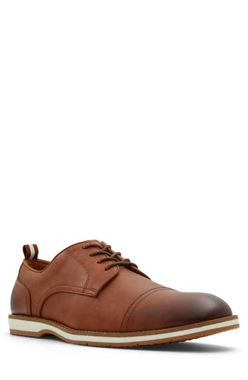Call It Spring Castelo Cap Toe Derby In Cognac