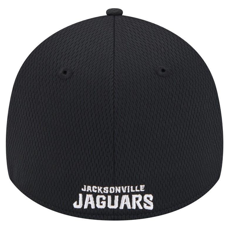Shop New Era Black Jacksonville Jaguars Active 39thirty Flex Hat