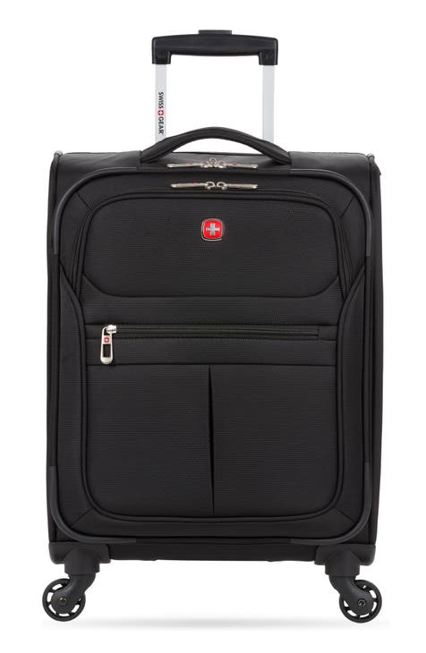 18" Expandable Spinner Suitcase