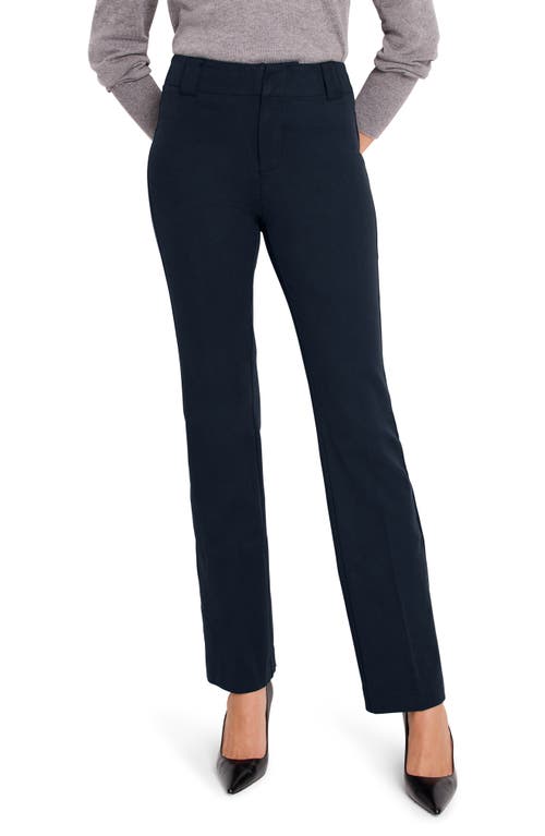 Shop Nic + Zoe Nic+zoe Plaza Demi Bootcut Ankle Pants In Dark Indigo