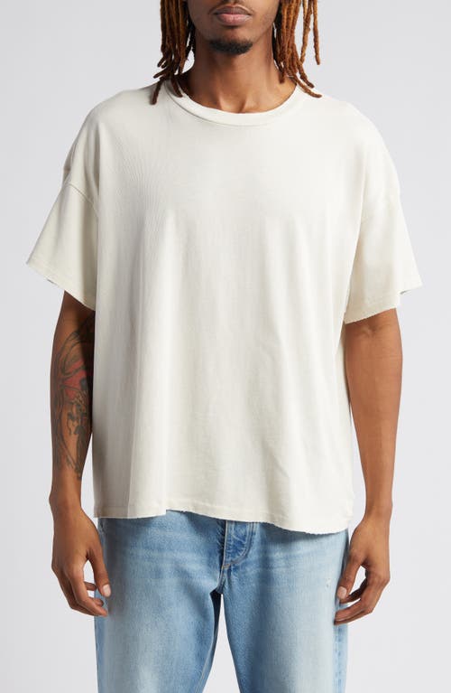 Oversize Crewneck T-Shirt in White Oak