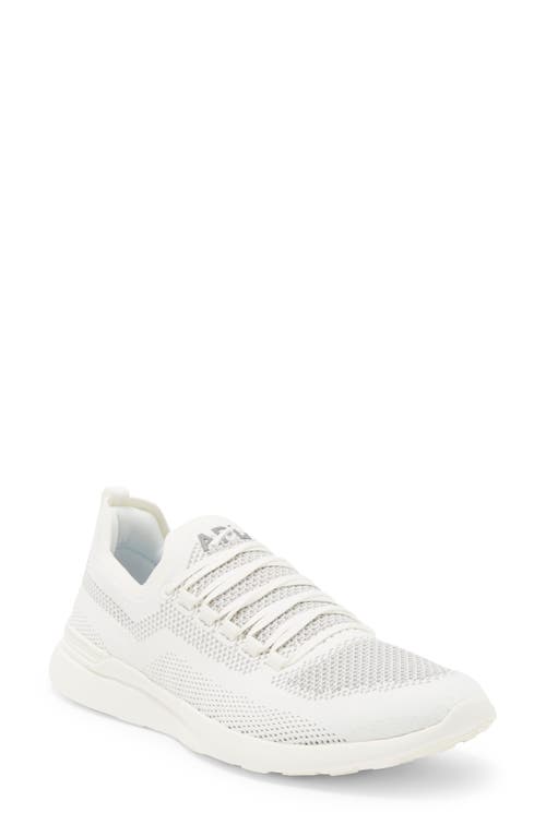 APL TechLoom Breeze Knit Running Shoe in Ivory /Tundra