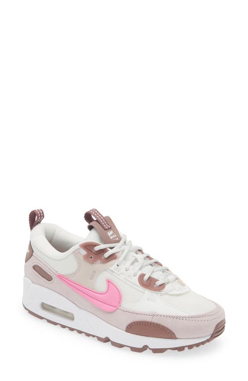 Shop Nike Air Max 90 Futura Sneaker In Platinum Violet/pink