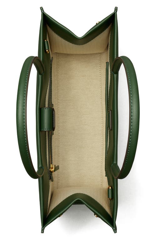 Shop Tory Burch Small Ella Bio Tote In Basil