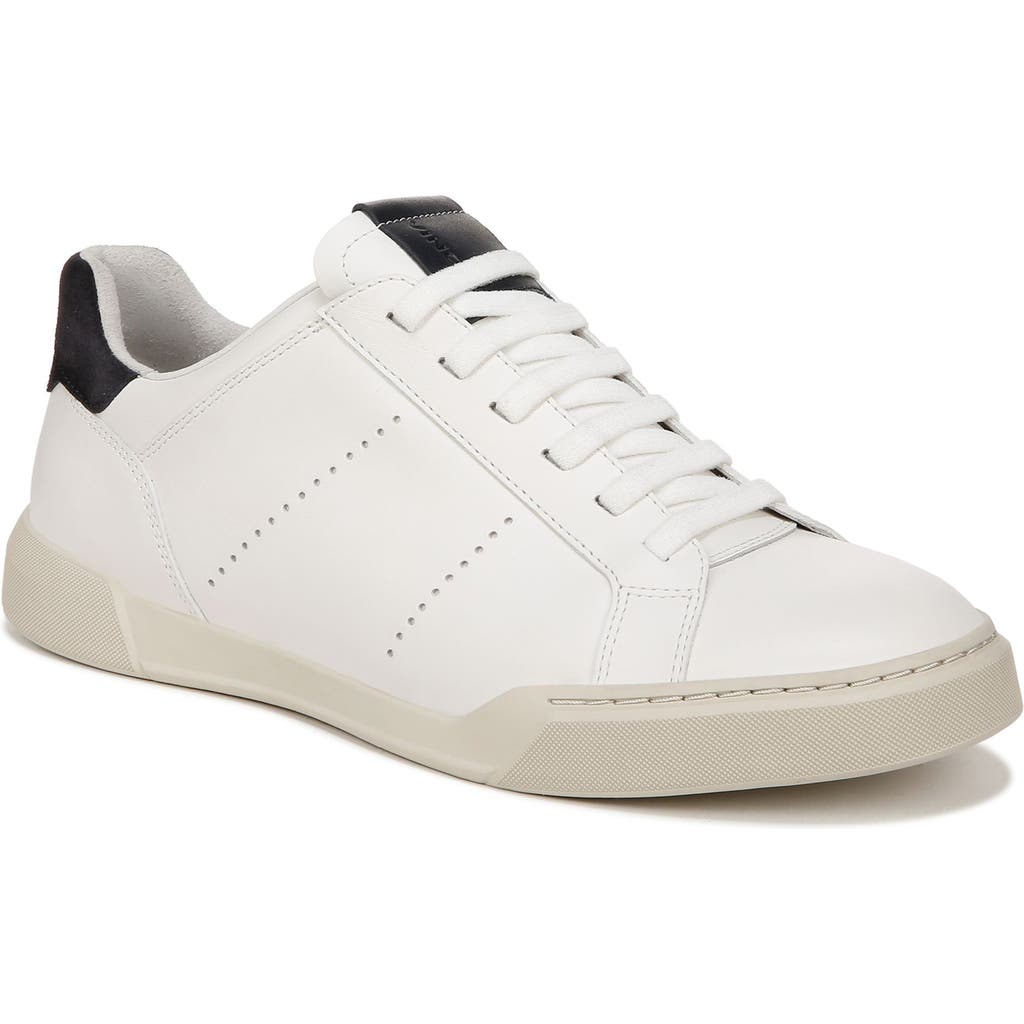 Shop Vince Mercer Sneaker In White/nightblue