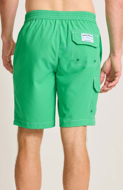 Tommy Bahama Baja Harbor Board Shorts In Hawaiian Holly