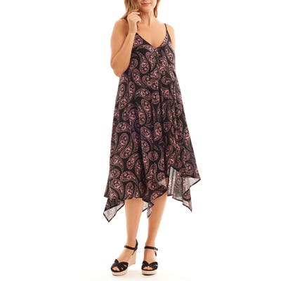 Everly Grey Birgit Maternity/nursing Dress, Black