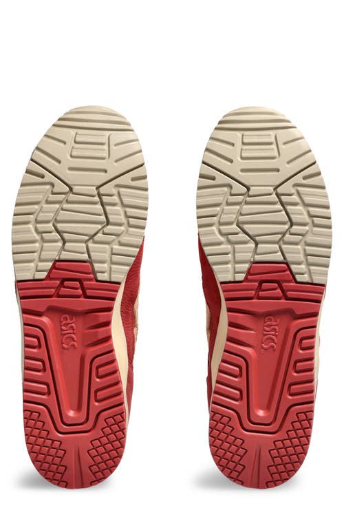 Asics ® Gender Inclusive Gel-lyte Iii Og Sneaker In Wood Crepe/burnt Red