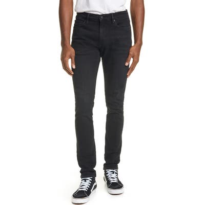 Ovadia Skinny Onyx Rise Jeans, Black