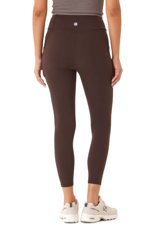 Shop Threads 4 Thought Bekah Claire High Waist 7/8 Leggings In Espresso