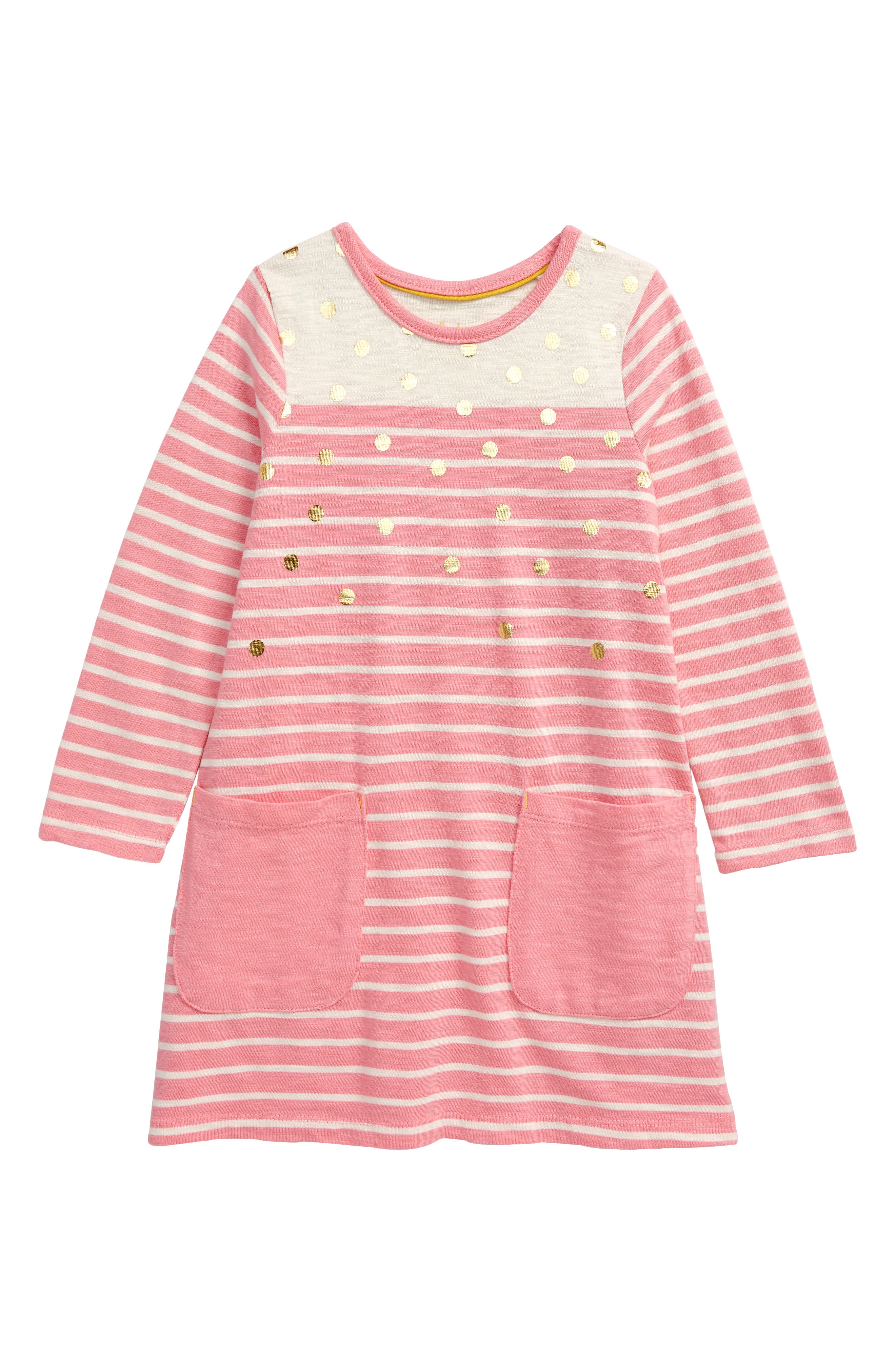 rainbow jersey dress