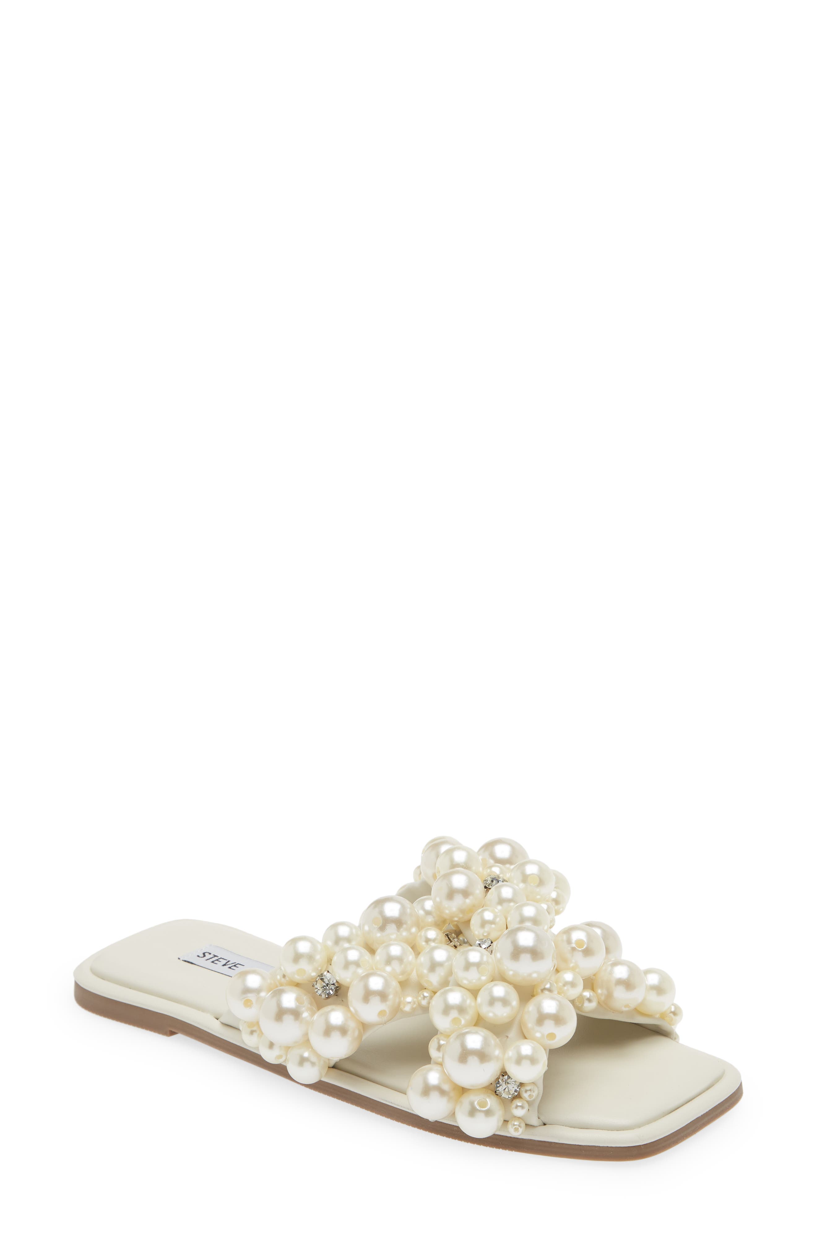 steve madden glitter mules