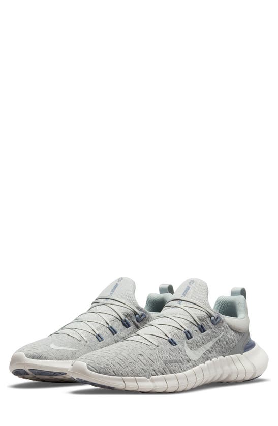 Nike Free Run 5.0 Running Shoe In Grey Fog/ Grey | ModeSens