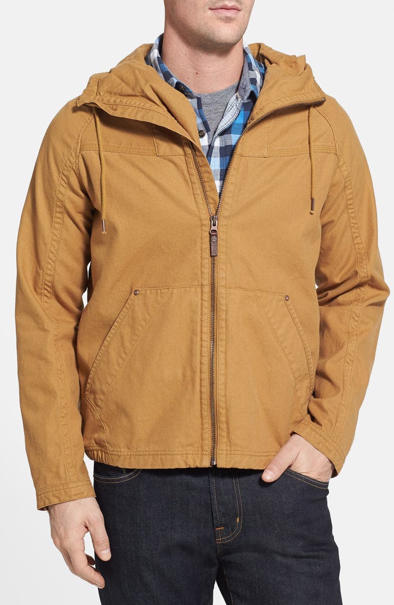 Timberland Coated Canvas Bomber Jacket (Online Only) | Nordstrom