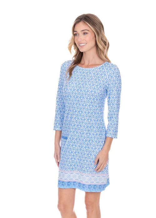 Shop Cabana Life Cabana Shift Dress In Lake Como